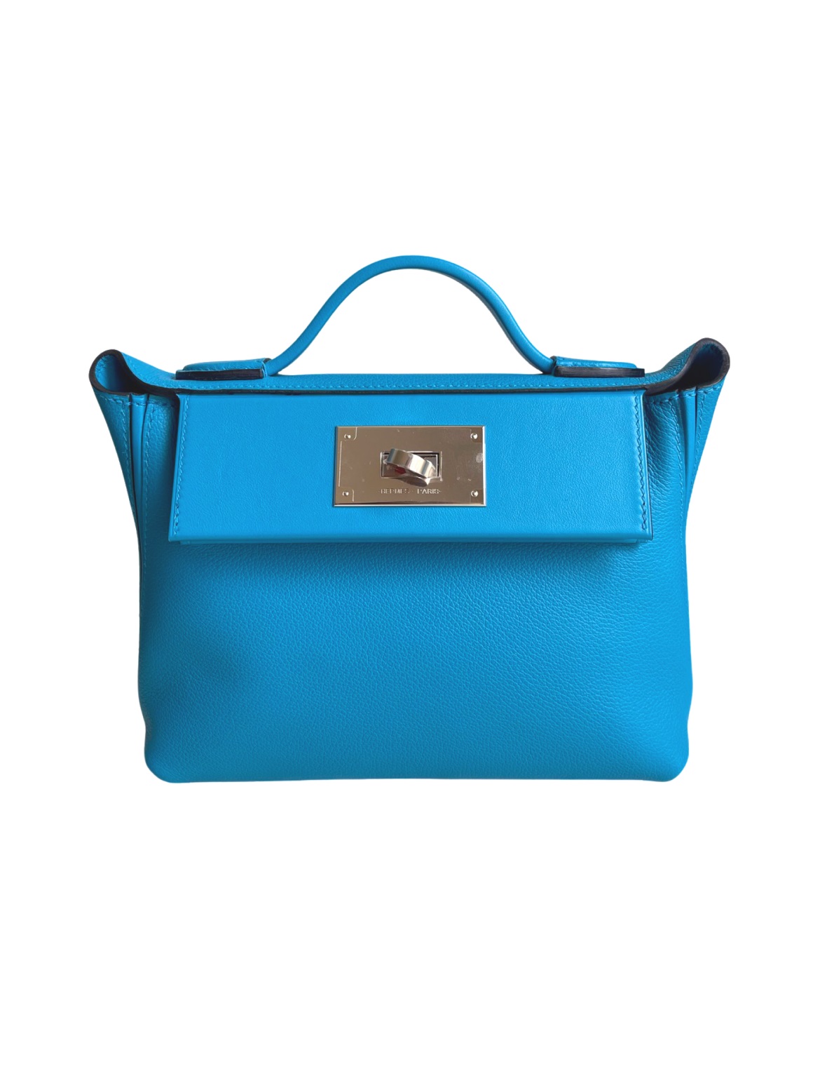 Сумка Hermes Mini 24/24 Blue Frida