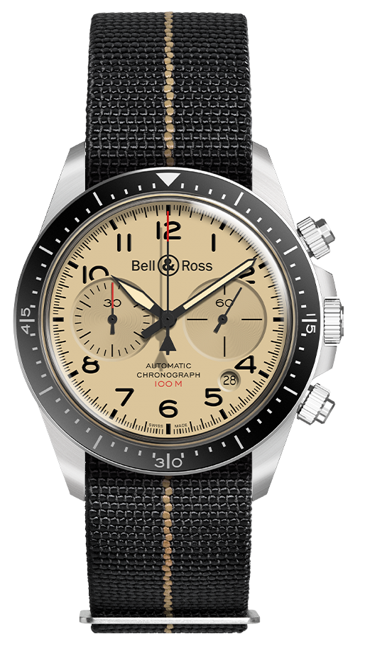Bell & Ross Vintage BR V2-94 Military Beige 41 mm BRV294-BEI-ST/SF