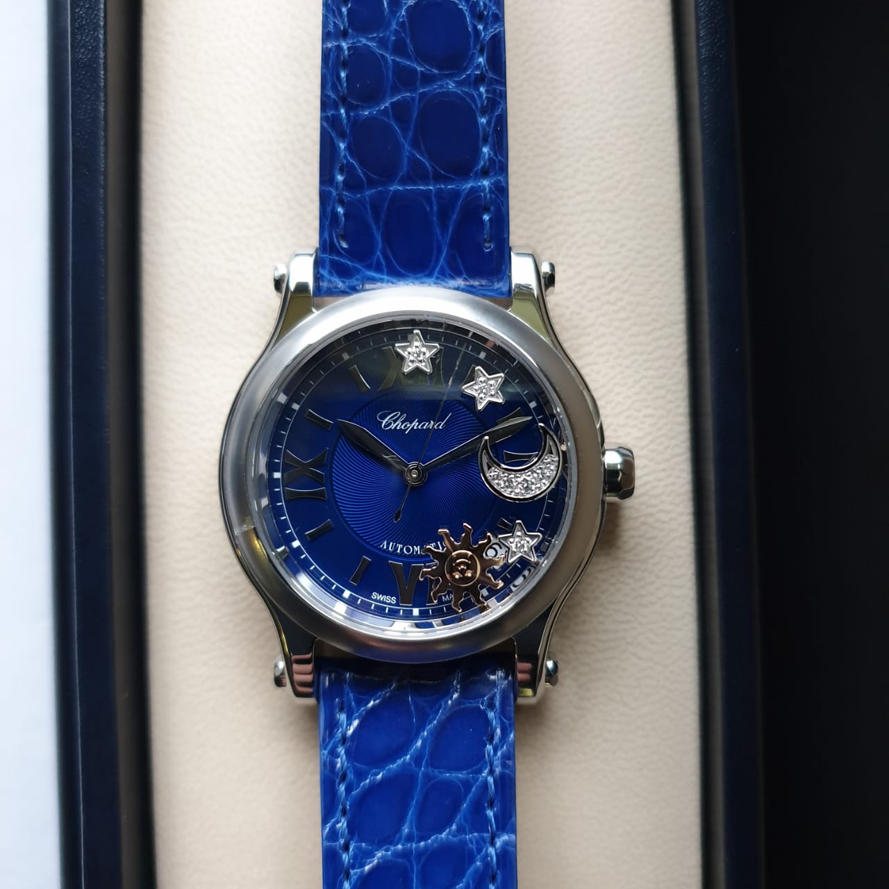 Chopard Happy Sport Sun, Moon and Stars 36 mm 278559-3011