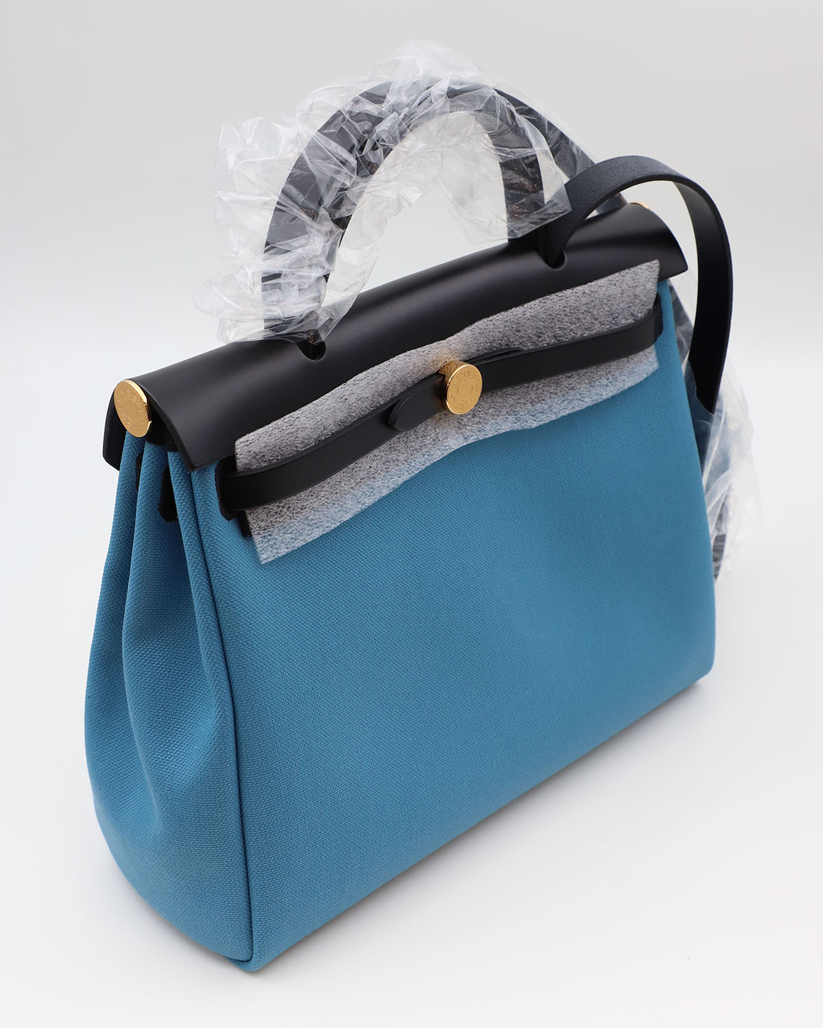 Сумка Hermes Herbag 31 Blue Jean