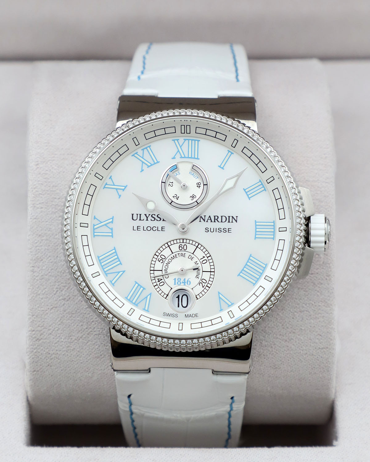 Ulysse Nardin Marine Chronometer Lady Manufacture 43 mm 1183-126B/430