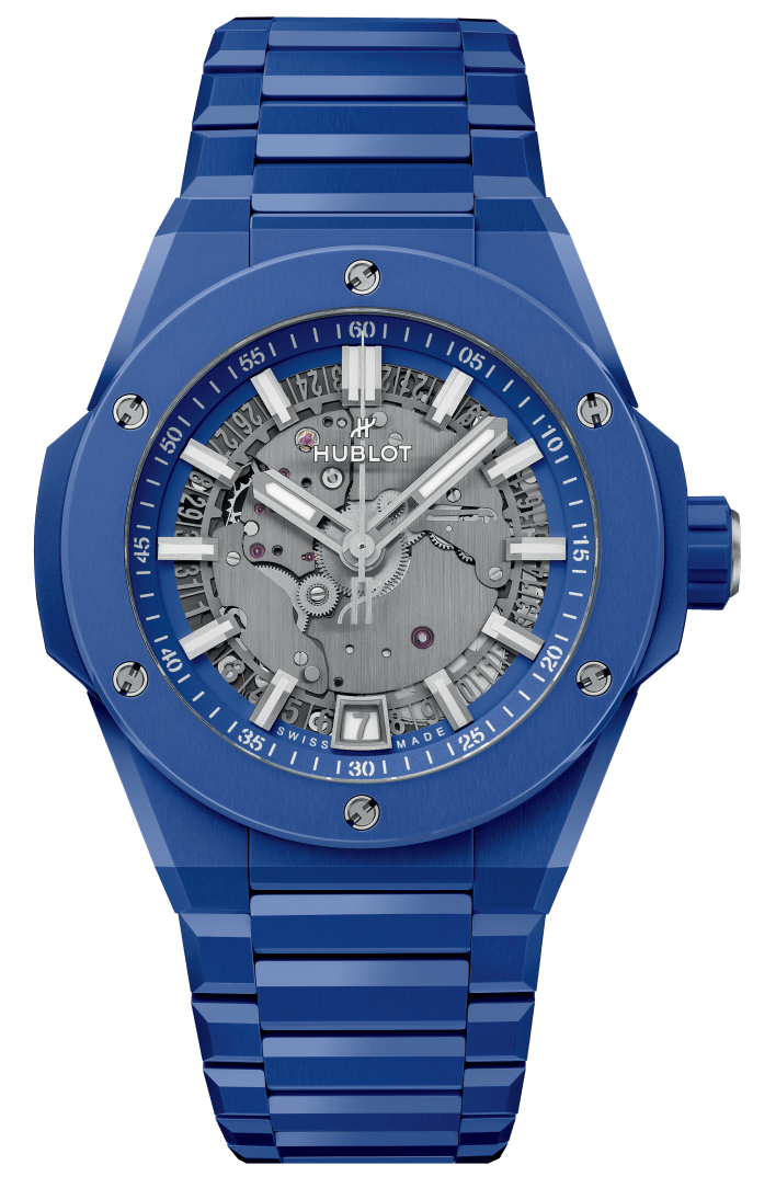 Hublot Big Bang Integrated Time Only Blue Indigo Ceramic 40 mm 456.EX.5129.EX