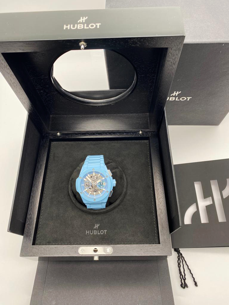 Hublot Big Bang Integrated Sky Blue Ceramic 42 mm 451.EX.5120.EX