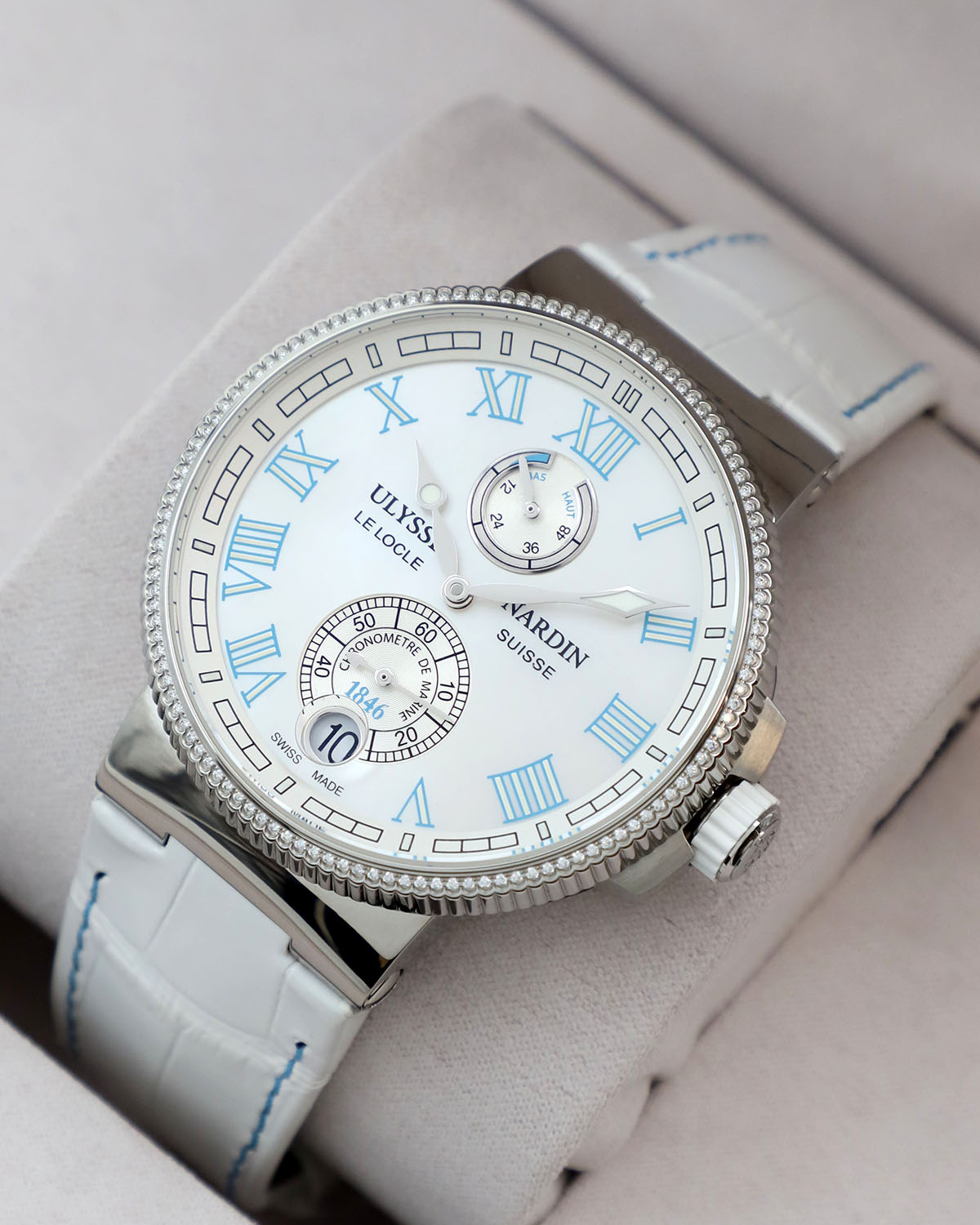 Ulysse Nardin Marine Chronometer Lady Manufacture 43 mm 1183-126B/430