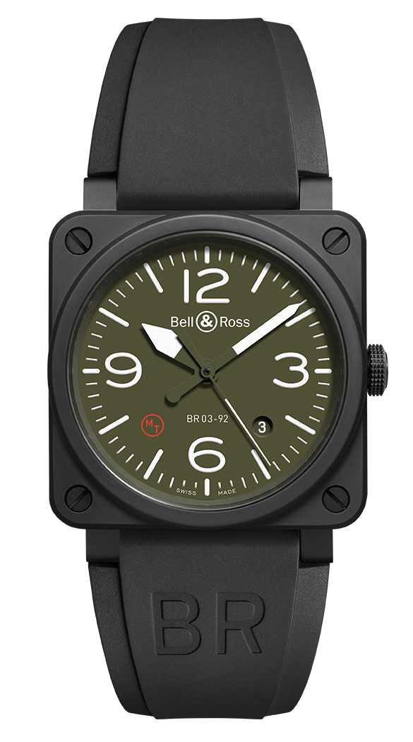 Bell & Ross Instruments BR 03-92 Military Type 42 mm BR0392-MIL-CE