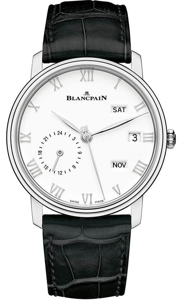 Blancpain Villeret Quantieme Annuel GMT 40 mm 6670-1127-55