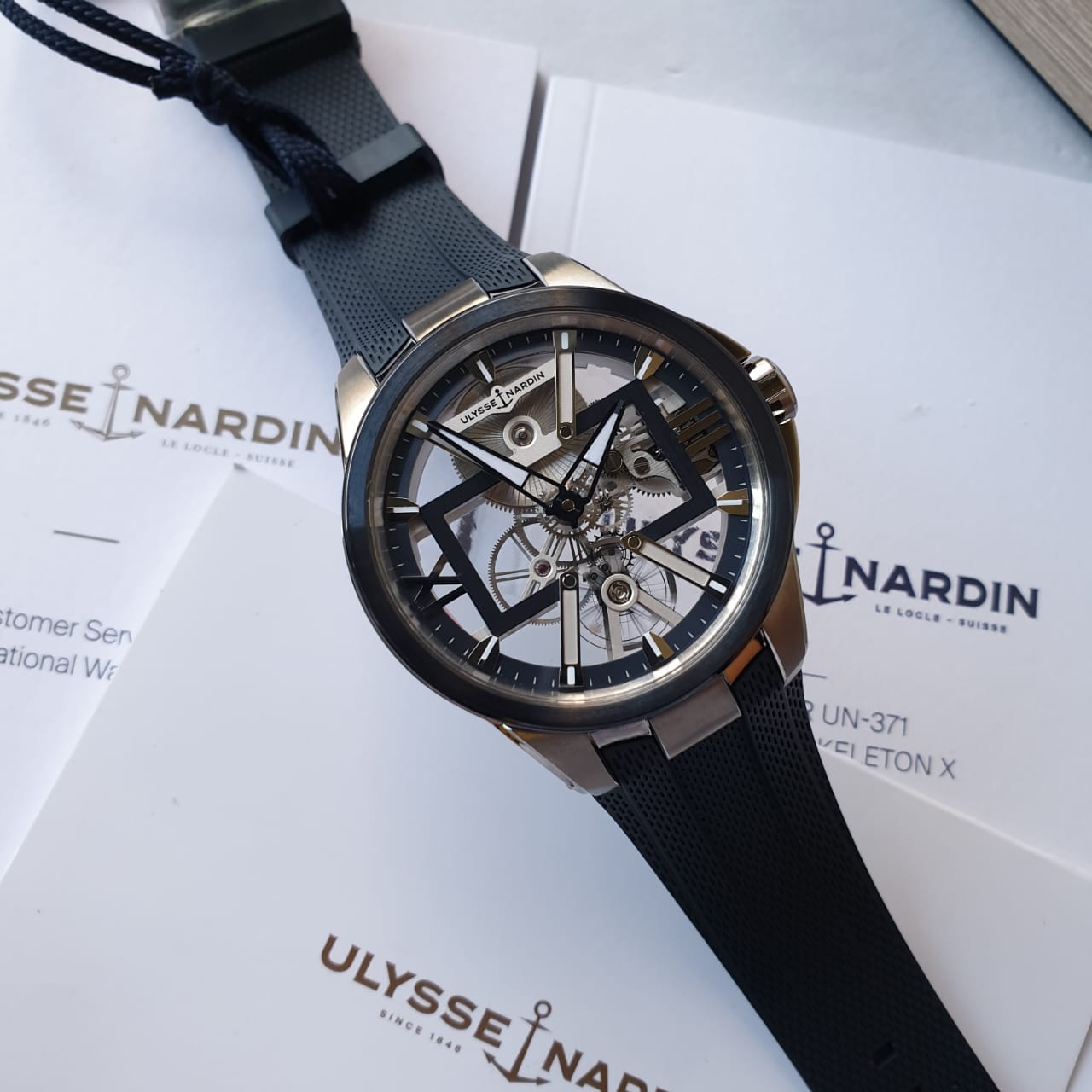 Ulysse Nardin Executive Skeleton X 42 mm 3713-260-3/03