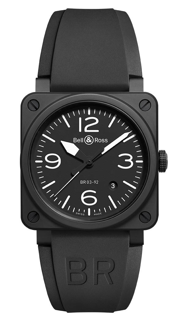 Bell & Ross Instruments BR 03-92 Black Matte 42 mm BR0392-BL-CE