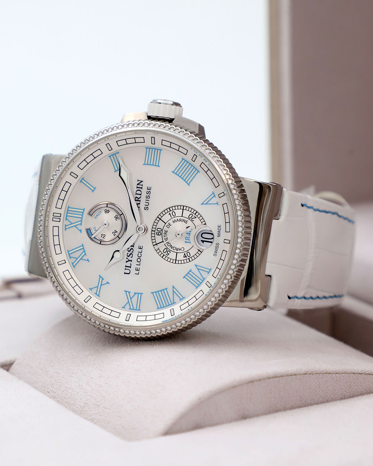 Ulysse Nardin Marine Chronometer Lady Manufacture 43 mm 1183-126B/430