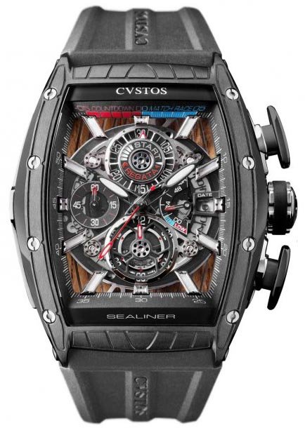 Cvstos Sealiner Regata Automatic Black 41 x 53.7 mm
