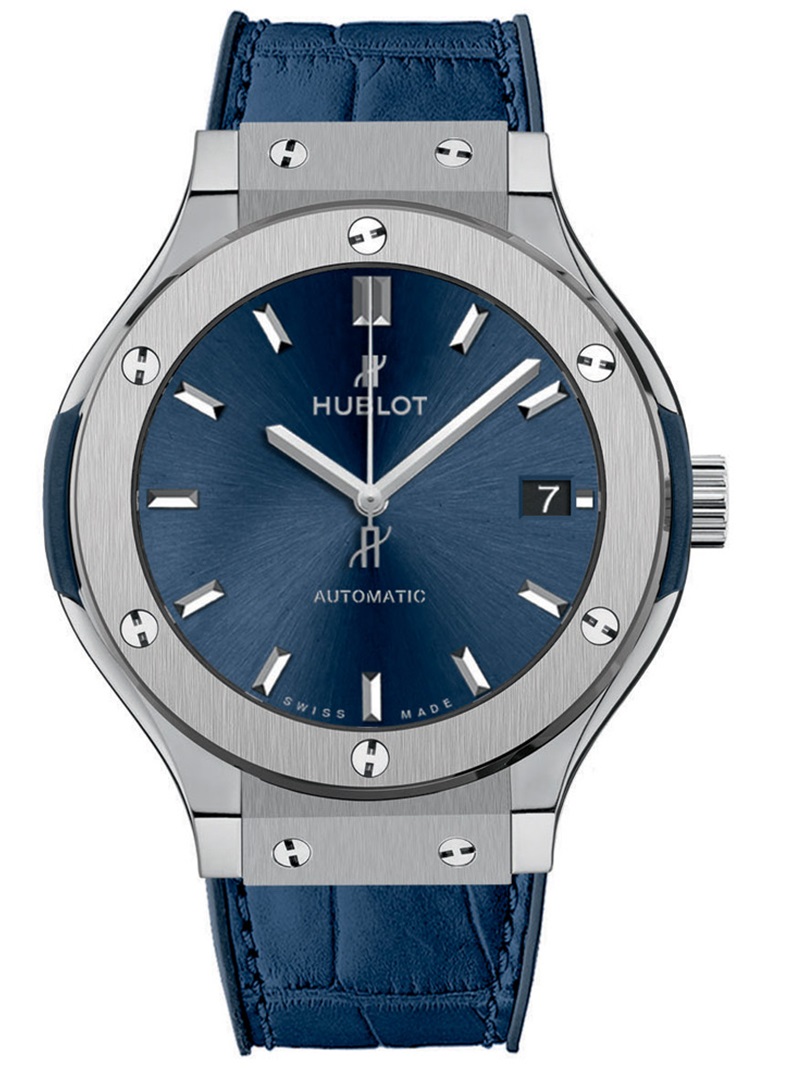 Hublot Classic Fusion Titanium Blue 38 mm 565.NX.7170.LR