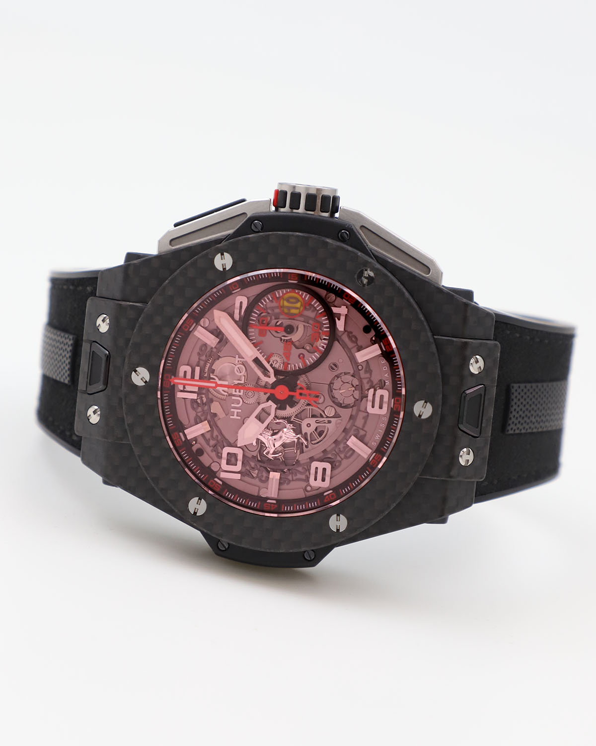 Hublot Big Bang Ferrari Carbon Red Magic 45 mm 401.QX.0123.VR