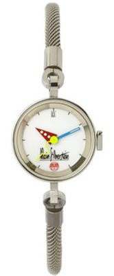 Alain Silberstein Ladies Round Bracelet Watch