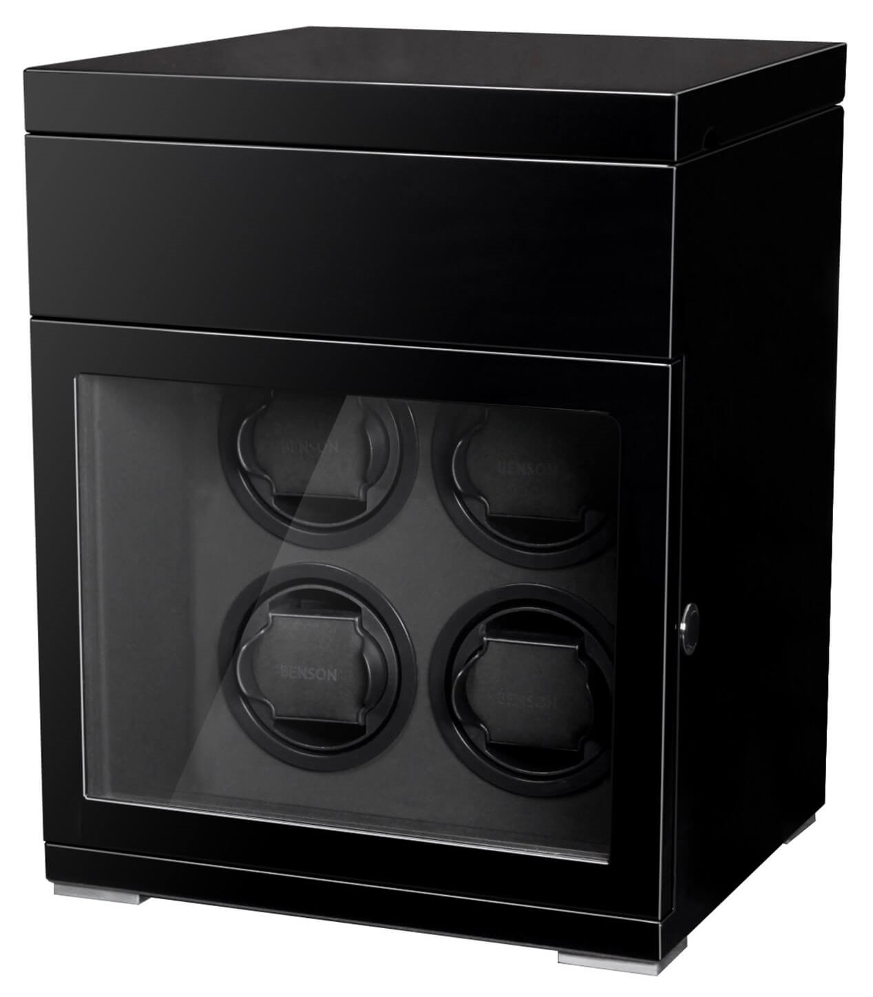 Часовая шкатулка для подзавода 4-х часов Benson Black Series 4.16.B