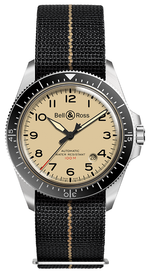 Bell & Ross Vintage BR V2-92 Military Beige 41 mm BRV292-BEI-ST/SF