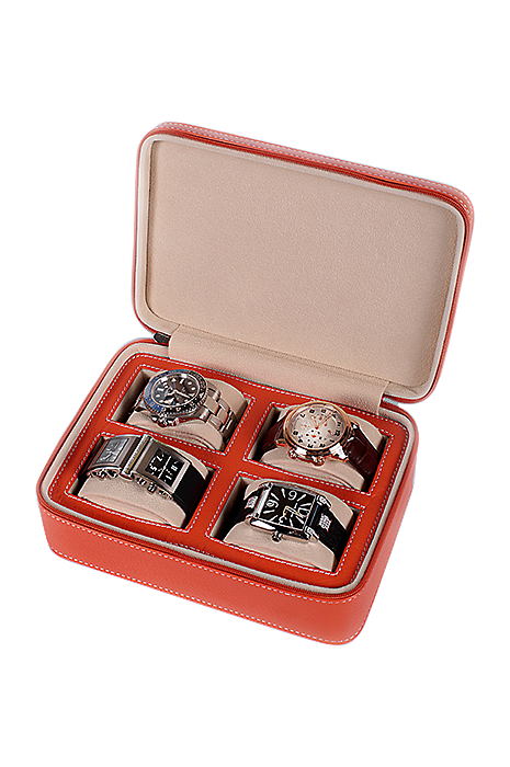Футляр для часов Orange Leather