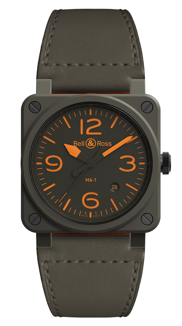 Bell & Ross Instruments BR 03-92 MA-1 42 mm BR0392-KAO-CE/SCA