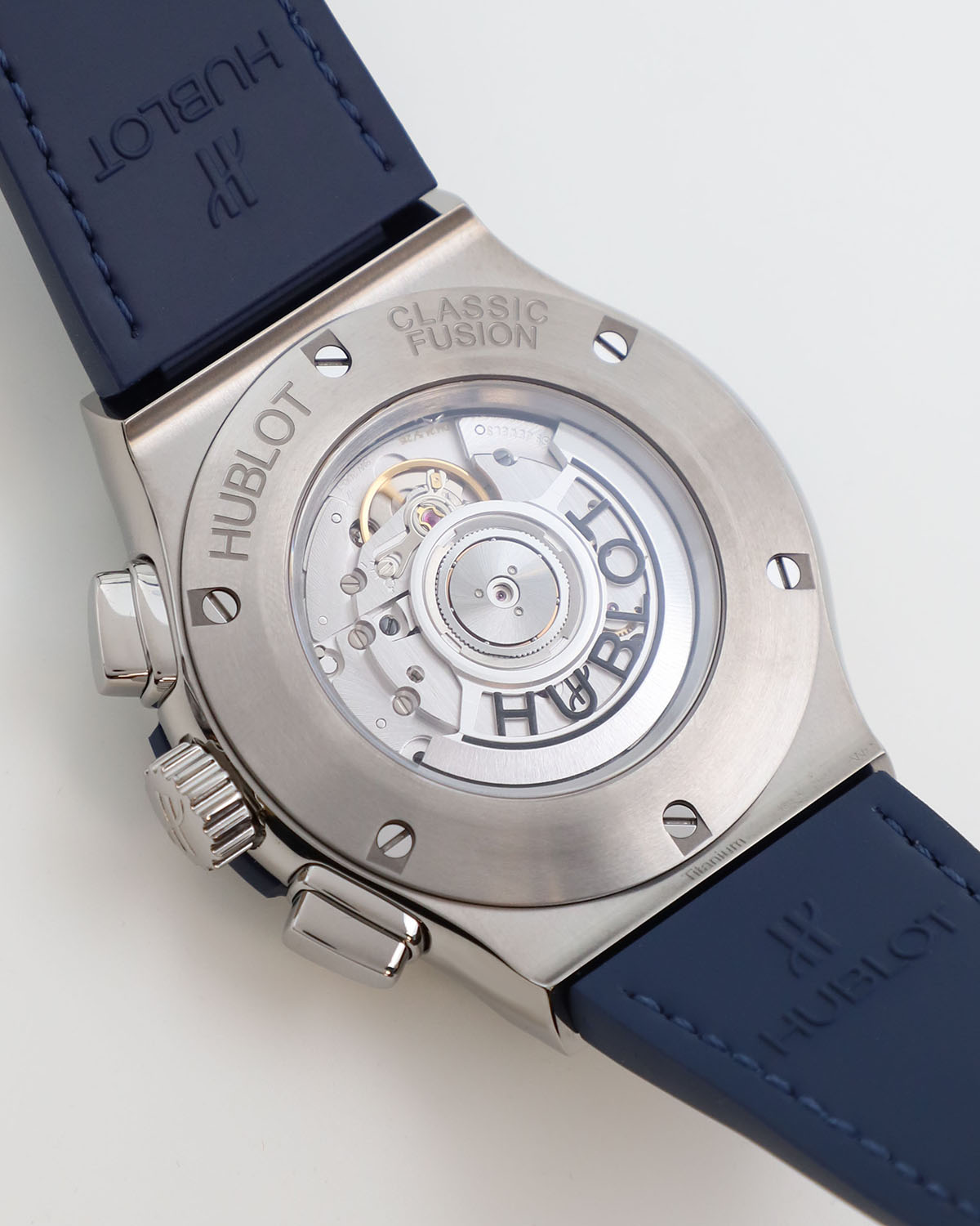 Hublot Classic Fusion Blue Chronograph Titanium 45 mm 521.NX.7170.LR
