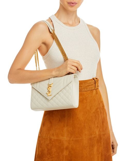 Сумка Saint Laurent Grain De Poudre Saint Laurent Medium Tan/Beige