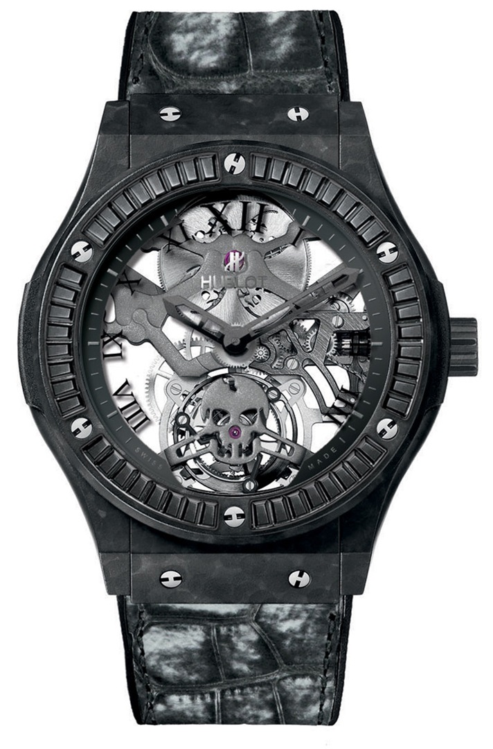 Hublot Classic Fusion Tourbillon Black Skull 505.UC.0140.LR.SKULL