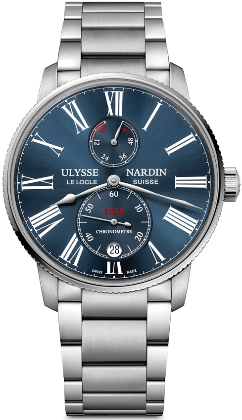 Ulysse Nardin Marine Chronometer Torpilleur 42mm 1183-310-7M/43