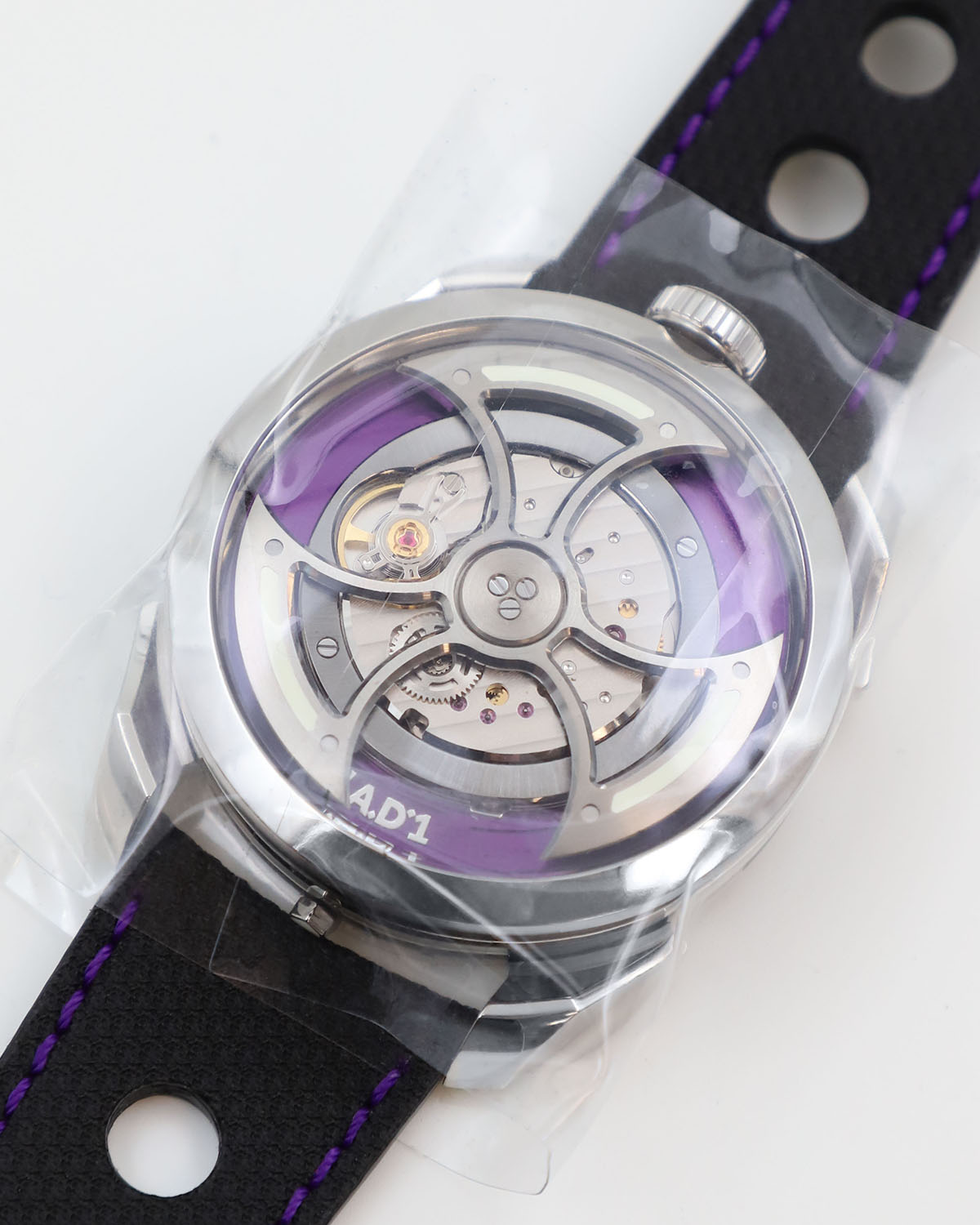 MB&F M.A.D. Editions 42 mm M.A.D.1S Puprle