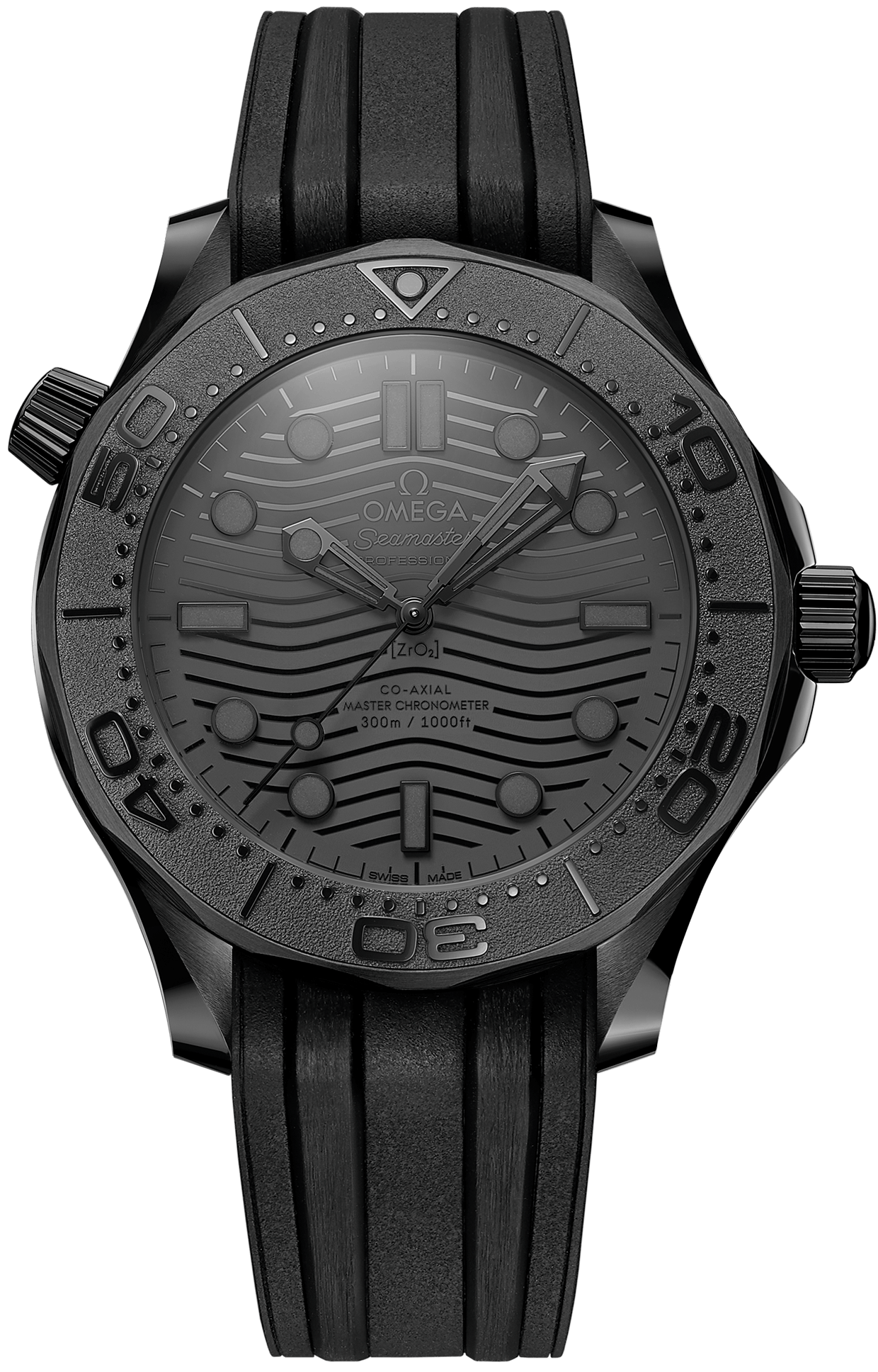 Omega Seamaster Diver 300m Co-Axial Master Chronometer Black Black 43.5 mm 210.92.44.20.01.003