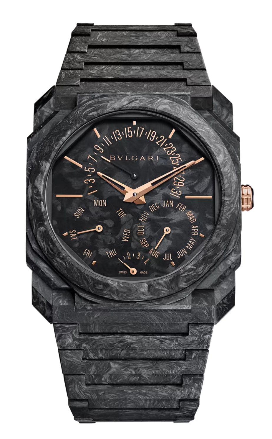 Bvlgari Octo Finissimo Automatic CarbonGold Perpetual Calendar 40 mm 103778