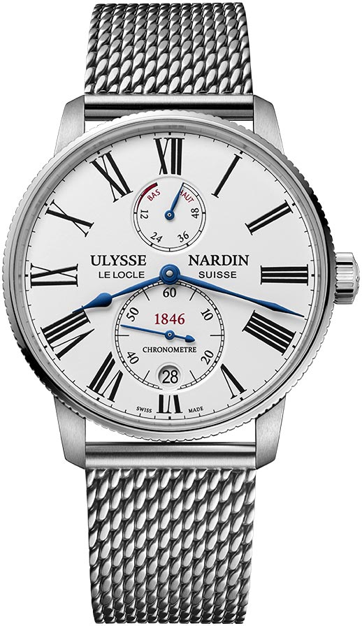 Ulysse Nardin Marine Chronometer Torpilleur 42mm 1183-310-7MIL/40