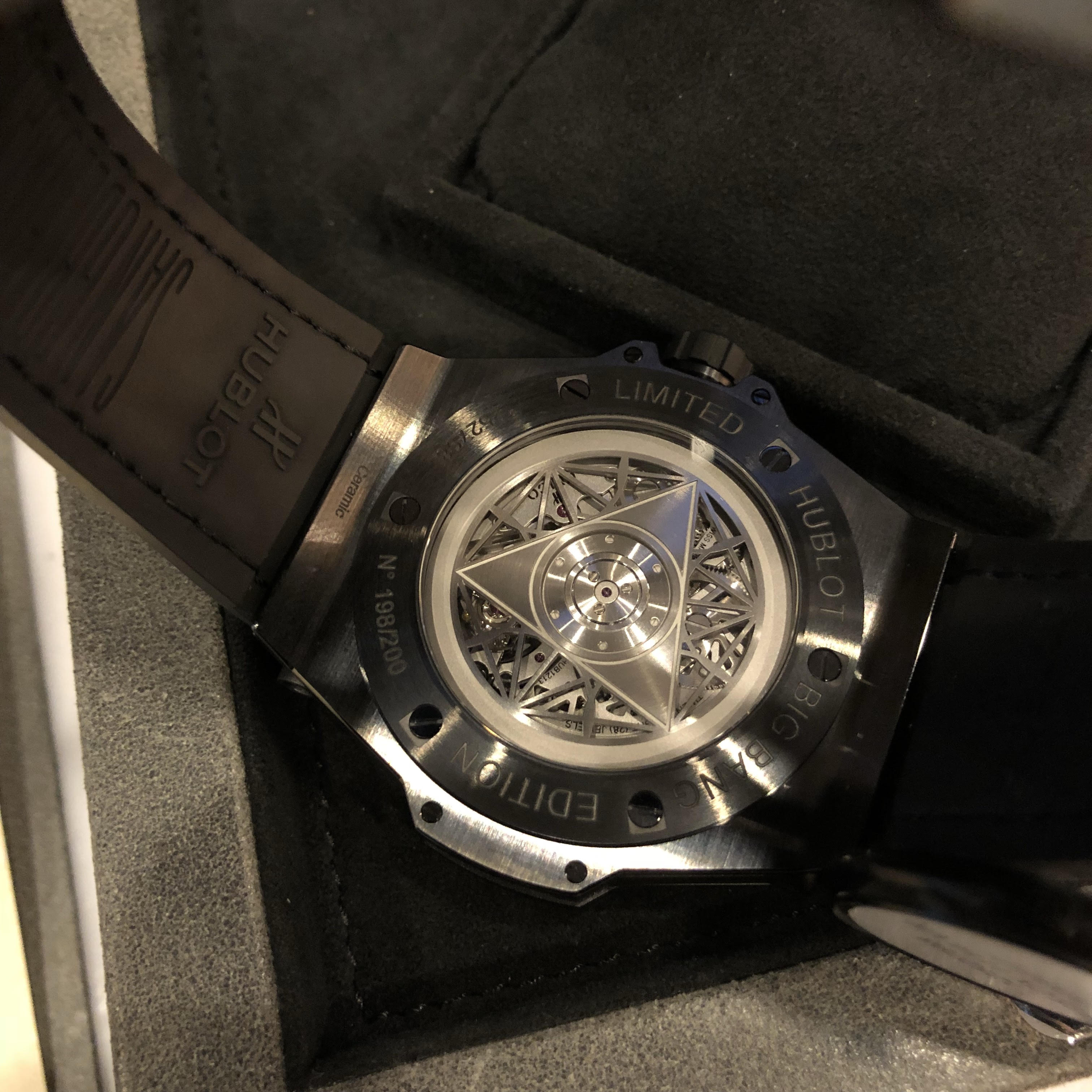 Hublot Big Bang Sang Bleu All Black 45 mm 415.CX.1114.VR.MXM17
