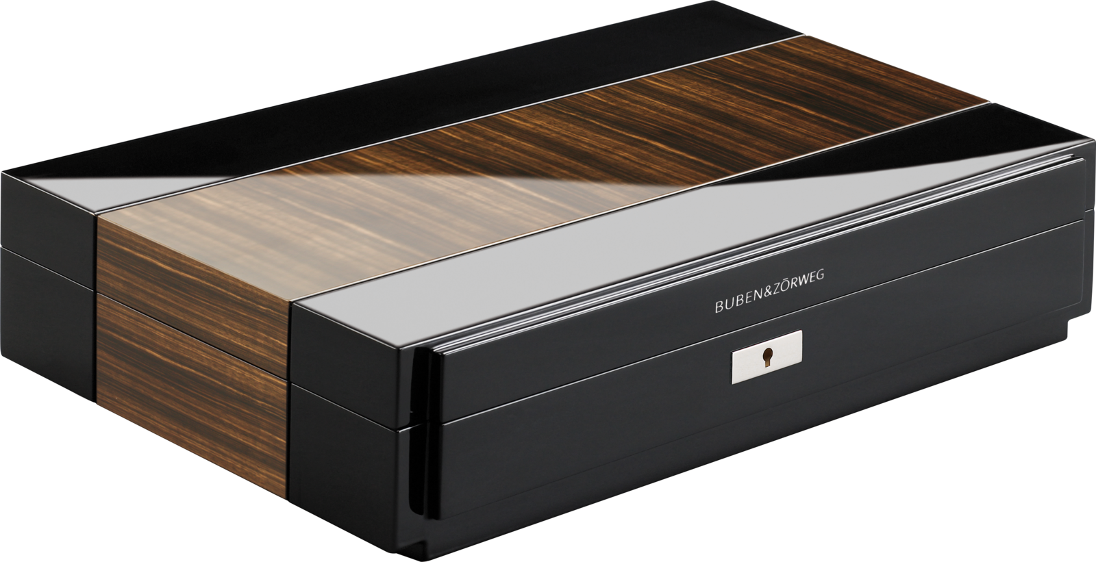 Шкатулка для хранения часов Buben & Zorweg Vantage 18 Macassar