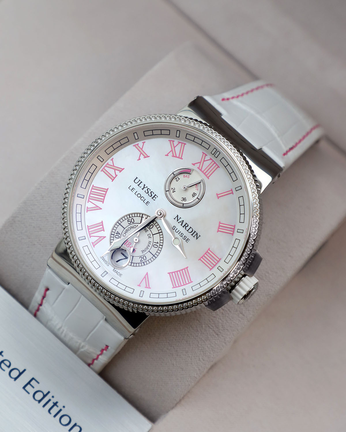 Ulysse Nardin Marine Chronometer Lady Manufacture 43 mm 1183-126B/470