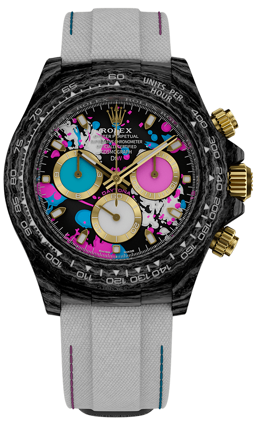 Rolex DiW Daytona Cosmograph Motley Lady CUSTOM