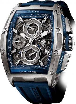 Cvstos Challenge 41 x 53.7 mm Chrono II GT Steel