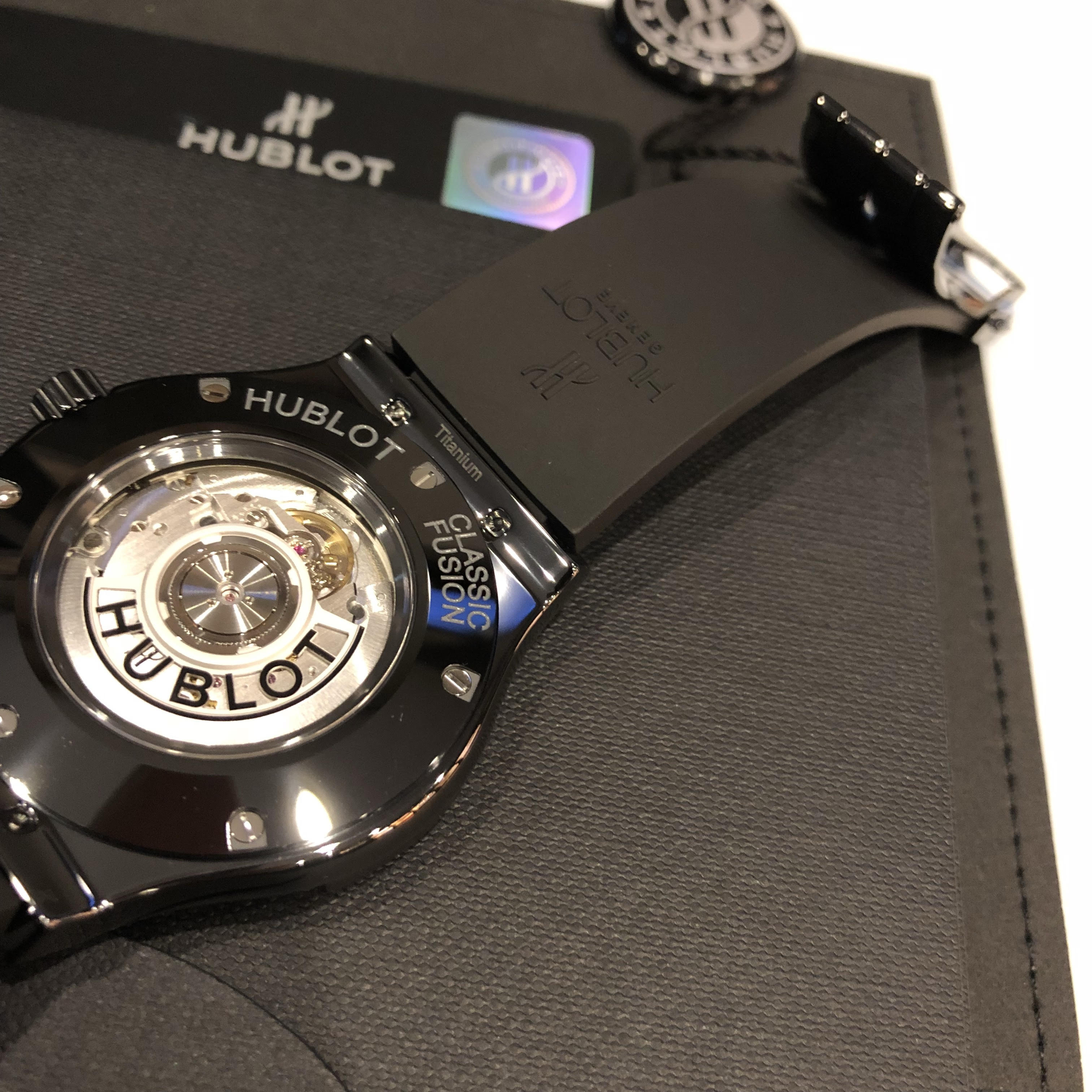 Hublot Classic Fusion Black Magic 45 mm 511.CM.1771.RX