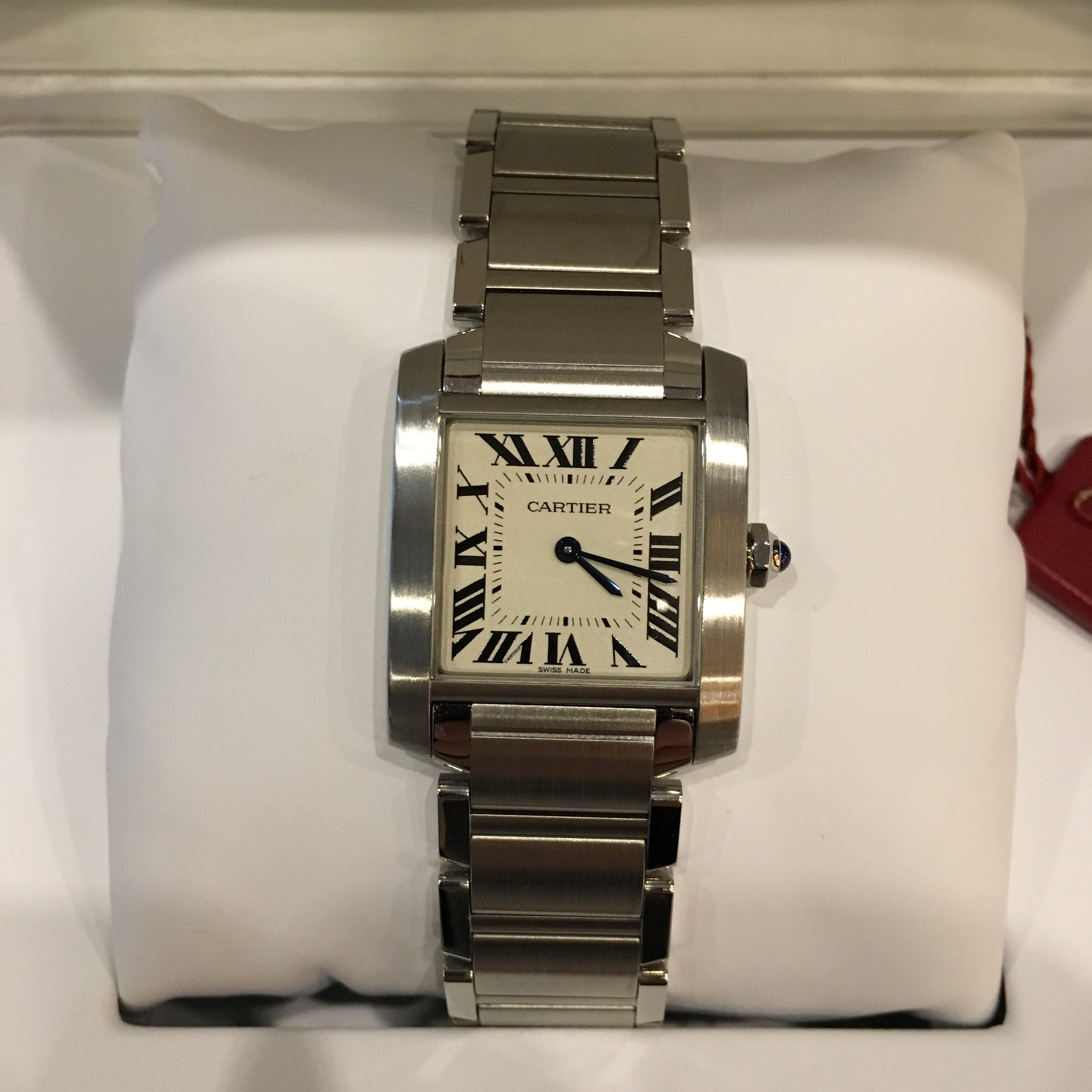 Cartier Tank Francaise Medium Ladies 30 x 25 mm WSTA0005