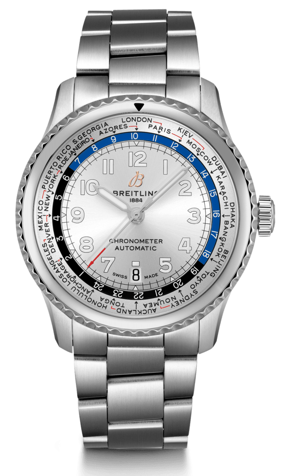 Breitling Aviator 8 B35 Automatic Unitime 43 mm AB3521U01G1A1