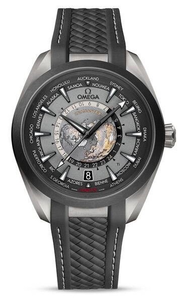 Omega Seamaster Aqua Terra 150M Co-Axial Master Chronometer GMT Worldtimer 43 mm 220.92.43.22.99.001