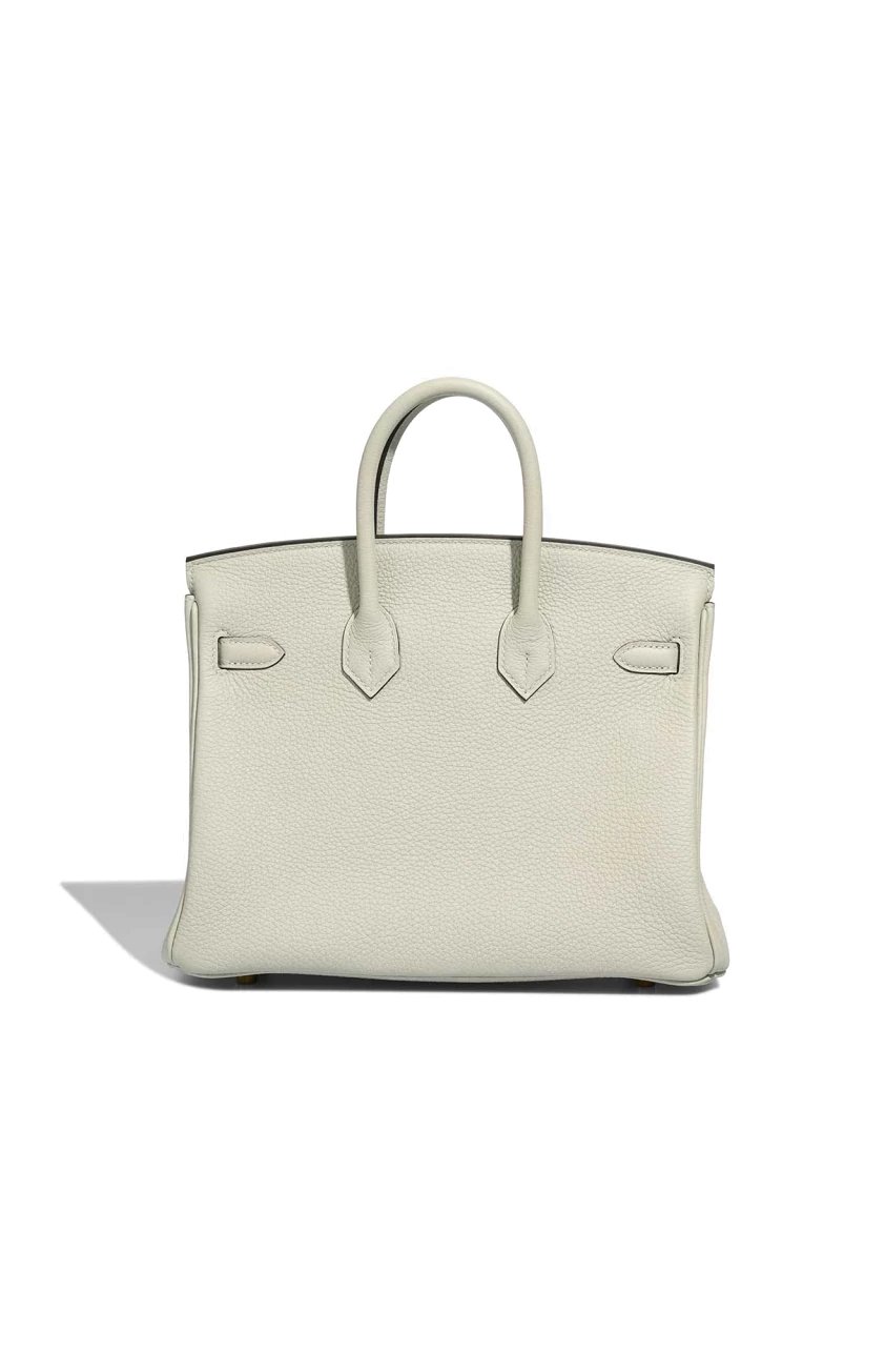 Сумка Hermes Birkin 25 Gris Neve Veau Togo GHW