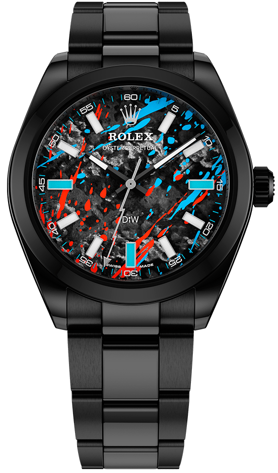 Rolex DiW Oyster Milgauss Motley MLG CUSTOM