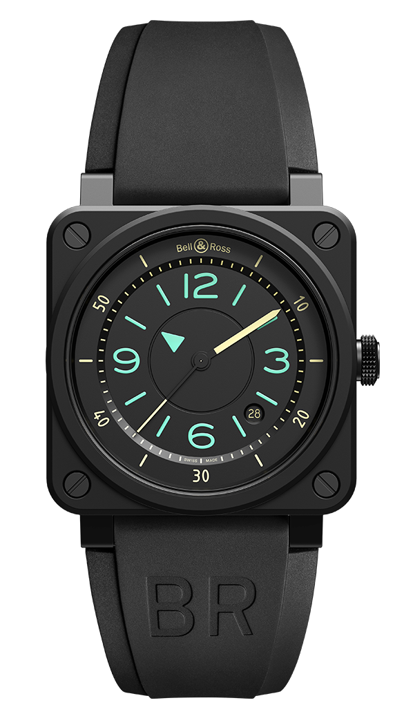 Bell & Ross Instruments BR 03-92 Bi-Compass 42 mm BR0392-IDC-CE/SRB