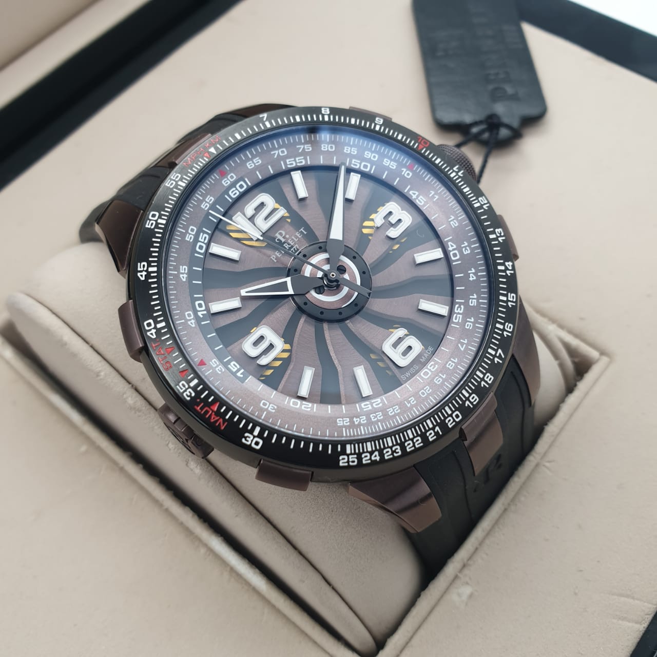 Perrelet Turbine Pilot 48 mm A1094/1A