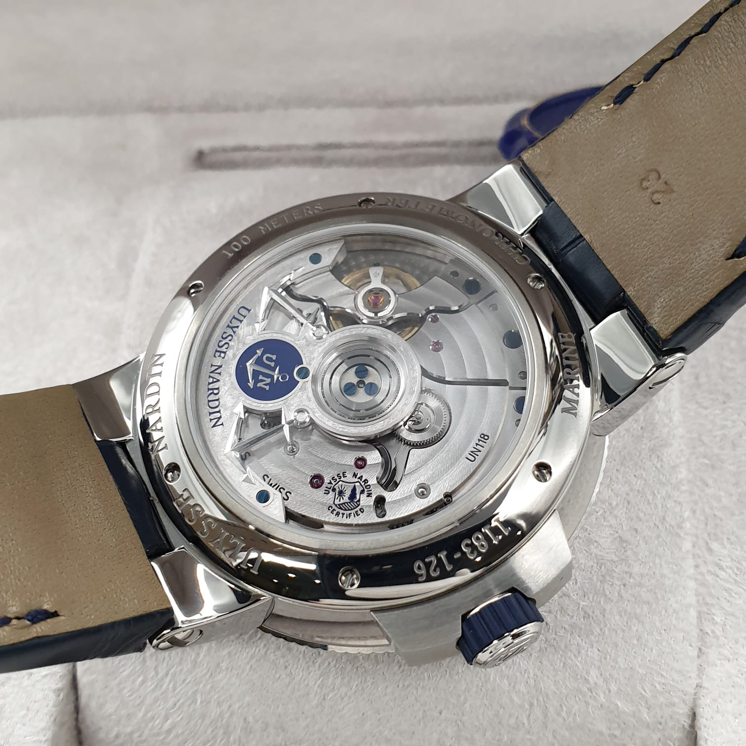 Ulysse Nardin Marine Chronometer Manufacture 43 mm 1183-126/40