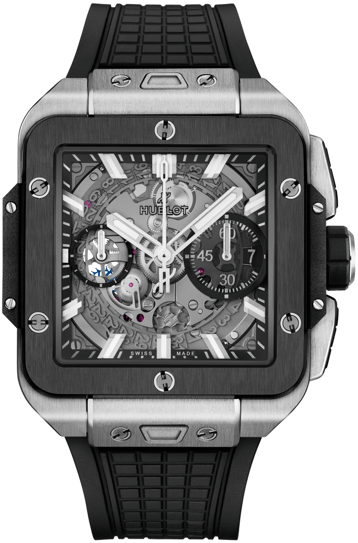 Hublot Square Bang Unico Titanium Ceramic 42 mm 821.NM.0170.RX