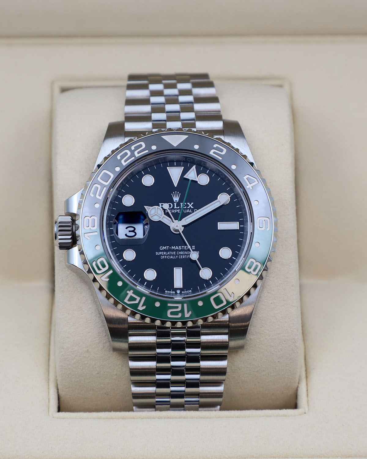 Rolex GMT-Master II Sprite Left-Handed 40 mm 126720
