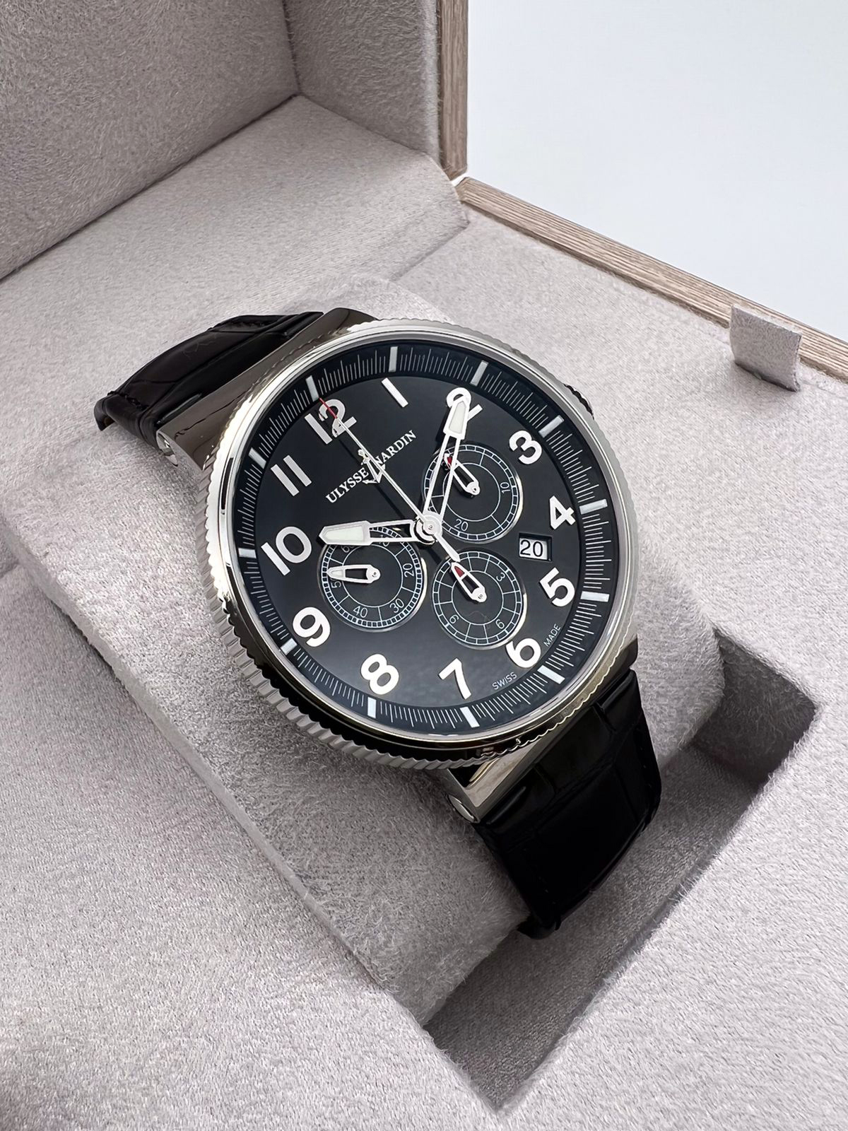 Ulysse Nardin Marine Chronograph Manufacture 43mm 1503-150/62