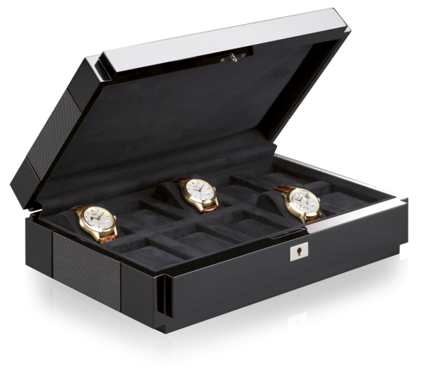 Шкатулка для хранения часов Buben & Zorweg Vantage 10 Carbon