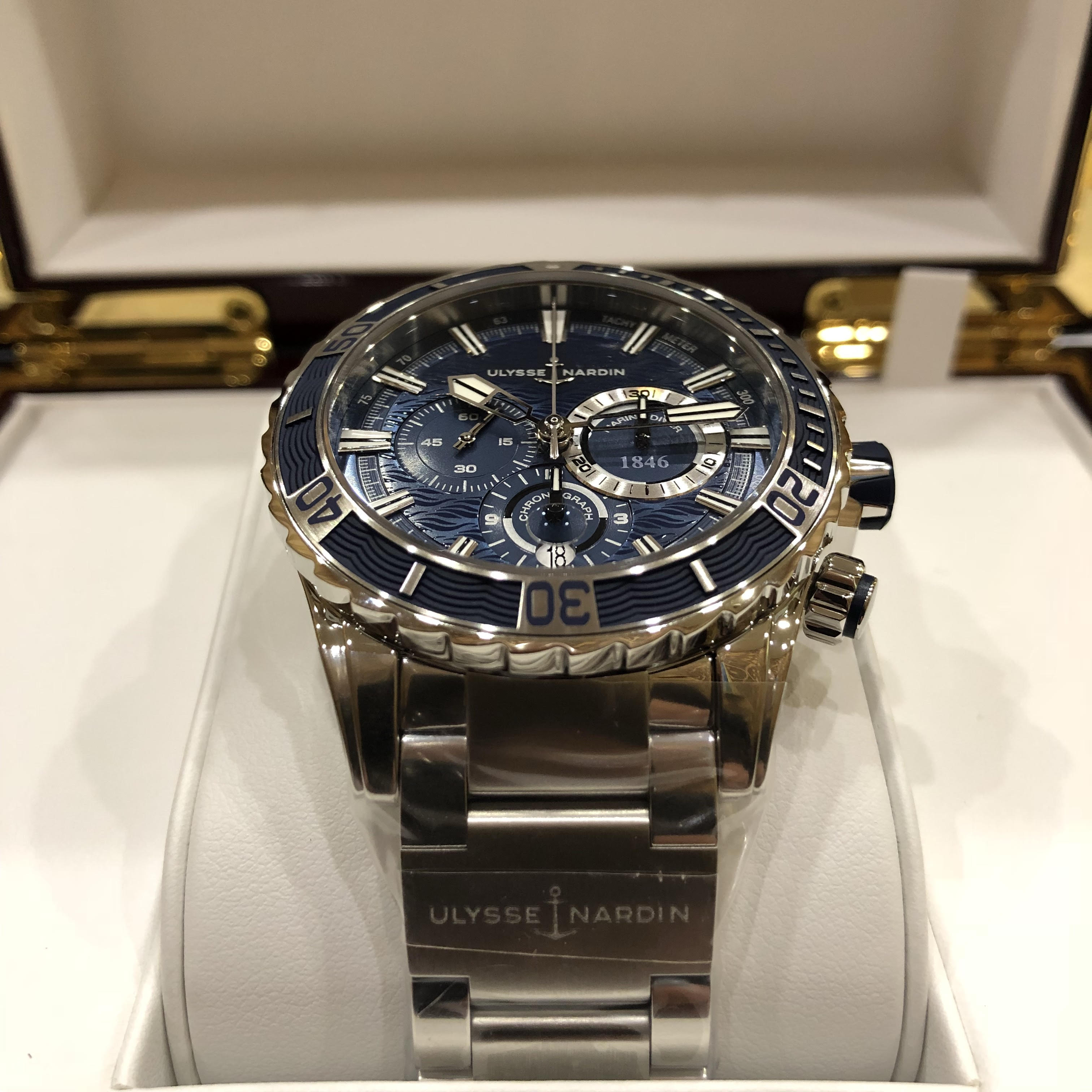 Ulysse Nardin Marine Diver Chronograph 44 mm 1503-151-7M/93