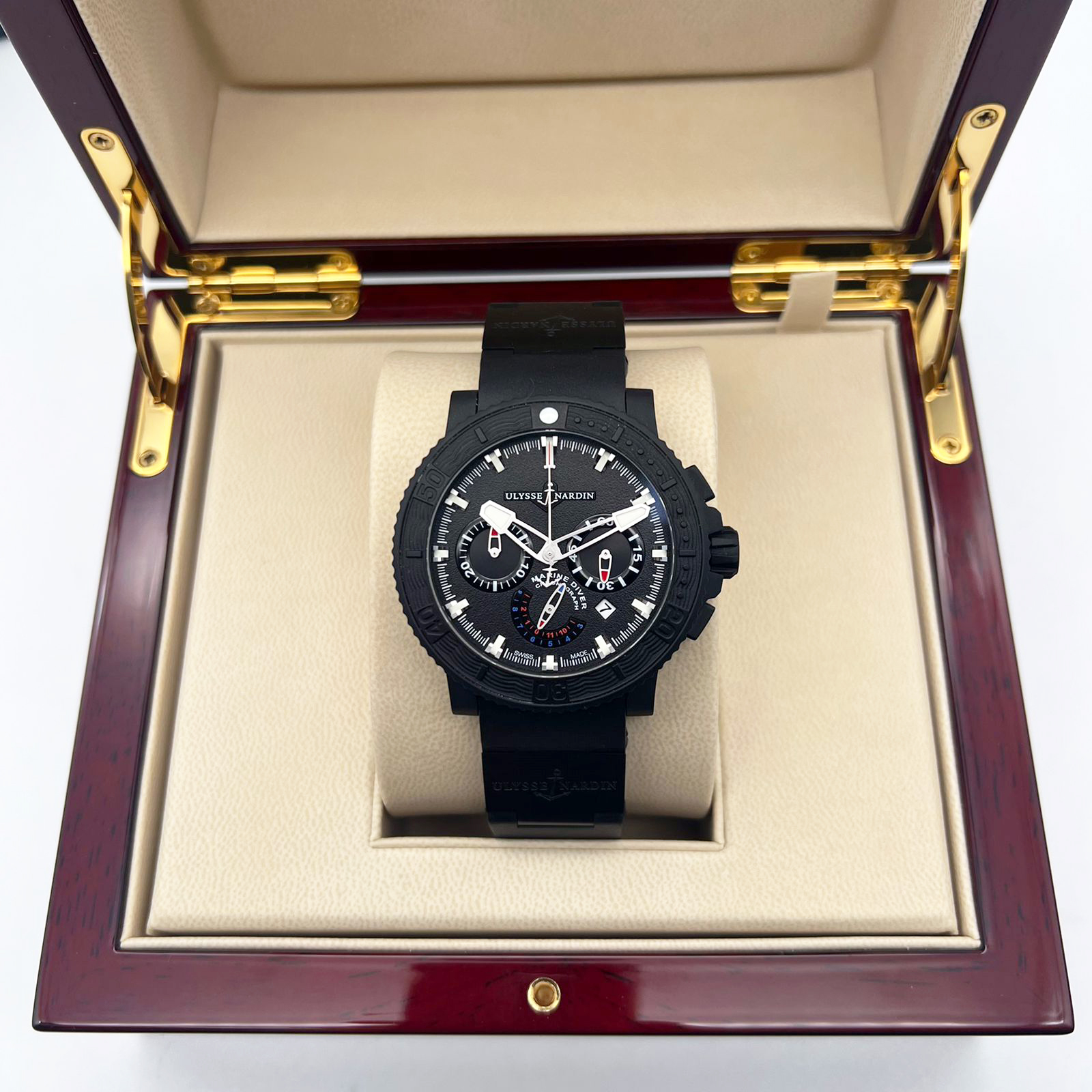 Ulysse Nardin Marine Diver Black Sea Chronograph 353-92-3C