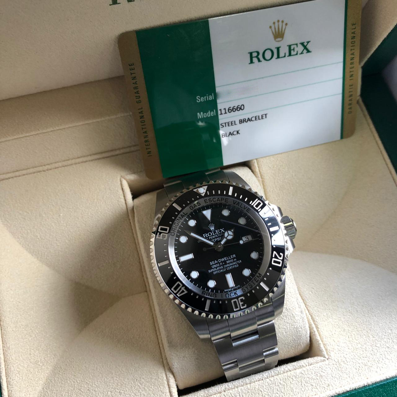 Rolex Sea-Dweller 44 mm 116660 DeepSea